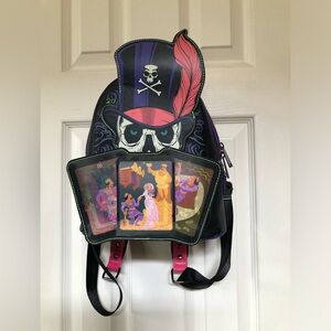 Disney Princess and the Frog Dr. Facilier LOUNGEFLY Lenticular Mini Backpack